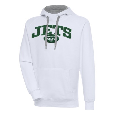 Толстовка New York Jets Antigua Victory - White