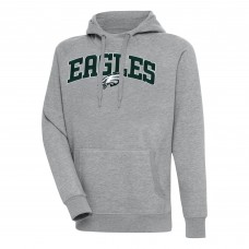 Толстовка Philadelphia Eagles Antigua Victory - Heather Gray