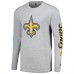 Футболка с длинным рукавом New Orleans Saints Starter Halftime - Heather Gray