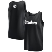 Pittsburgh Steelers Fanatics Black Elements Tank Top