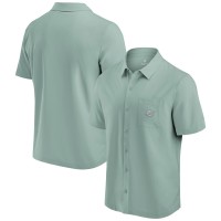Miami Dolphins Fanatics Mint Front Office Button-Up Shirt