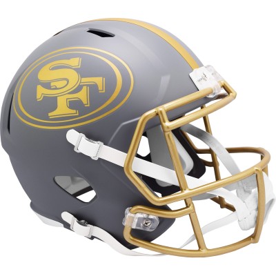 Шлем NFL San Francisco 49ers Riddell 2024 Slate Alternate Speed Replica