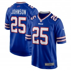 Игровая джерси Ty Johnson Buffalo Bills Nike Team Game - Royal