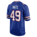 Джерси Buffalo Bills DaShaun White Nike Royal Team Game
