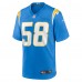 Игровая джерси Tae Crowder Los Angeles Chargers Nike Team Game - Powder Blue