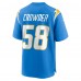 Игровая джерси Tae Crowder Los Angeles Chargers Nike Team Game - Powder Blue