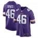 Игровая джерси Aaron Dykes Minnesota Vikings Nike Team Game - Purple