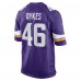 Игровая джерси Aaron Dykes Minnesota Vikings Nike Team Game - Purple