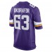 Игровая джерси Chim Okorafor Minnesota Vikings Nike Team Game - Purple