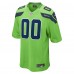 Именная игровая джерси Seattle Seahawks Nike Alternate Game - Neon Green