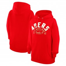 Толстовка San Francisco 49ers Starter Unisex Half Ball Team Fleece - Scarlet
