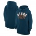 Толстовка Unisex Chicago Bears Starter Navy Half Ball Team Fleece