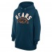 Толстовка Unisex Chicago Bears Starter Navy Half Ball Team Fleece