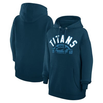 Толстовка Tennessee Titans Starter Unisex Half Ball Team Fleece - Navy