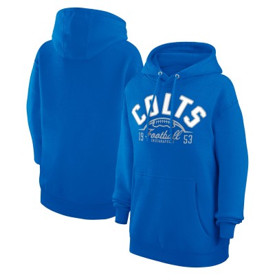 Толстовка Indianapolis Colts Starter Unisex Half Ball Team Fleece - Royal