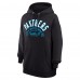 Толстовка Carolina Panthers Starter Unisex Half Ball Team Fleece - Black