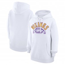 Толстовка Minnesota Vikings Starter Unisex Half Ball Team Fleece - White
