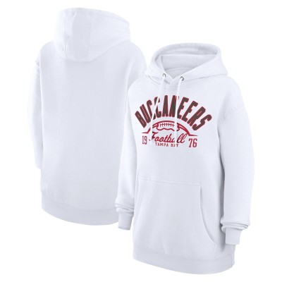 Толстовка Tampa Bay Buccaneers Starter Unisex Half Ball Team Fleece - White