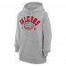 Толстовка Atlanta Falcons Starter Unisex Half Ball Team Fleece - Heather Gray