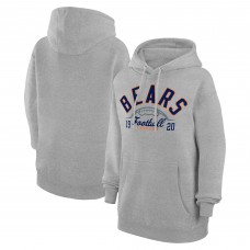 Толстовка Chicago Bears Starter Unisex Half Ball Team Fleece - Heather Gray