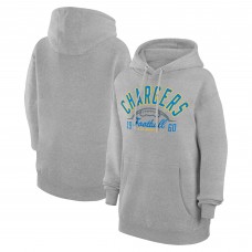 Толстовка Los Angeles Chargers Starter Unisex Half Ball Team Fleece - Heather Gray