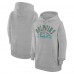 Толстовка Miami Dolphins Starter Unisex Half Ball Team Fleece - Heather Gray
