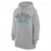 Толстовка Miami Dolphins Starter Unisex Half Ball Team Fleece - Heather Gray