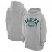 Толстовка Philadelphia Eagles Starter Unisex Half Ball Team Fleece - Heather Gray