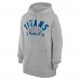 Толстовка Tennessee Titans Starter Unisex Half Ball Team Fleece - Heather Gray