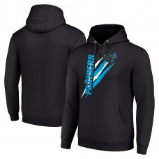 Толстовка Carolina Panthers Starter Unisex Color Scratch Fleece - Black