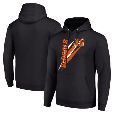 Толстовка Cincinnati Bengals Starter Color Scratch Fleece - Black