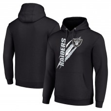 Толстовка Las Vegas Raiders Starter Unisex Color Scratch Fleece - Black
