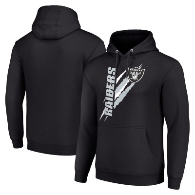 Толстовка Las Vegas Raiders Starter Unisex Color Scratch Fleece - Black