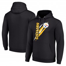 Толстовка Pittsburgh Steelers Starter Unisex Color Scratch Fleece - Black