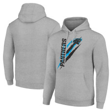 Толстовка Unisex Carolina Panthers Starter Heather Gray Color Scratch Fleece Толстовка Unisex Carolina Panthers Starter Heather Gray Color Scratch Fleece