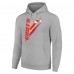 Толстовка Kansas City Chiefs Starter Color Scratch Fleece - Heather Gray