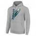 Толстовка Philadelphia Eagles Starter Unisex Color Scratch Fleece - Heather Gray