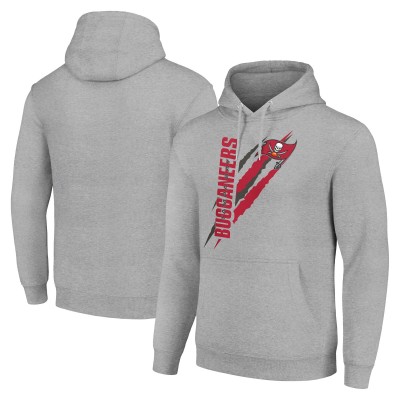 Толстовка Tampa Bay Buccaneers Starter Color Scratch Fleece - Heather Gray
