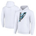 Толстовка Unisex Carolina Panthers Starter White Color Scratch Fleece Толстовка Unisex Carolina Panthers Starter White Color Scratch Fleece
