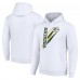 Толстовка Green Bay Packers Starter Unisex Color Scratch Fleece - White