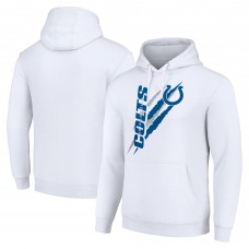 Толстовка Indianapolis Colts Starter Unisex Color Scratch Fleece - White
