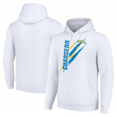 Толстовка Los Angeles Chargers Starter Unisex Color Scratch Fleece - White