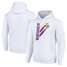 Толстовка Minnesota Vikings Starter Unisex Color Scratch Fleece - White