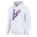 Толстовка Minnesota Vikings Starter Unisex Color Scratch Fleece - White