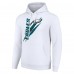 Толстовка Philadelphia Eagles Starter Unisex Color Scratch Fleece - White