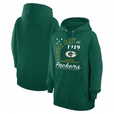 Толстовка Unisex Green Bay Packers Starter Green Arch Team Fleece