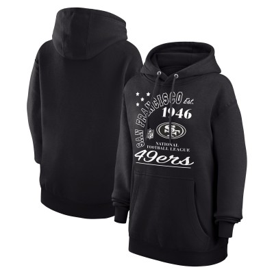 Толстовка San Francisco 49ers Starter Unisex Arch Team Fleece - Black