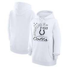 Толстовка Indianapolis Colts Starter Unisex Arch Team Fleece - White