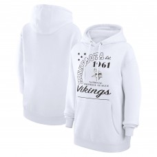 Толстовка Minnesota Vikings Starter Unisex Arch Team Fleece - White