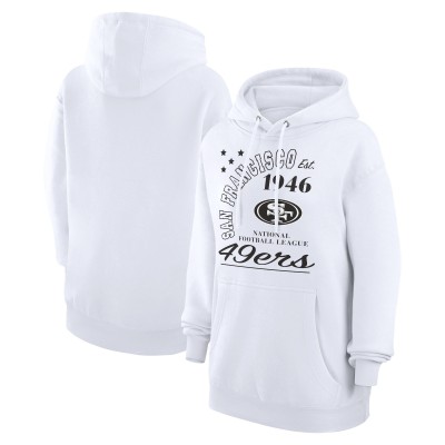 Толстовка San Francisco 49ers Starter Unisex Arch Team Fleece - White